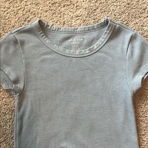 American Eagle Outfitters Blue Short Sleeve Tee